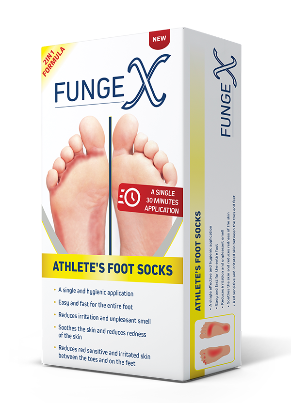 Packshot of the FungeX Athlete’s Foot Socks